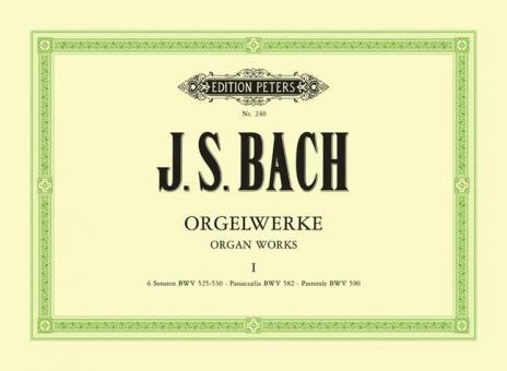 Complete Organ Works in 9 Volumes Vol. 1 