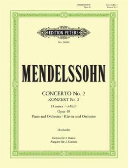 Concerto No. 2 in D minor Op. 40 