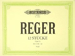 12 Organ Pieces Set 1 Op. 59 Vol. 1 
