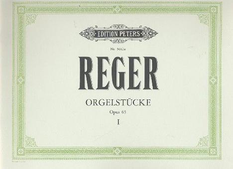 12 Organ Pieces Set 2 Op. 65 Vol. 1 