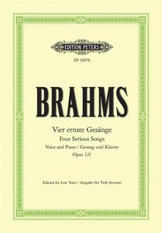 Quatre chants graves op. 121 