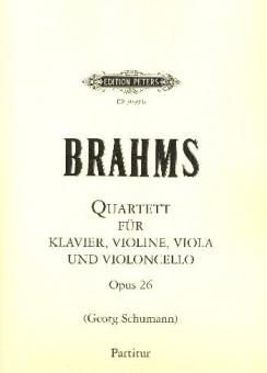 Piano Quartet in A Op. 26 