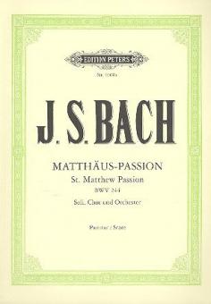 St. Matthew Passion BWV 244 