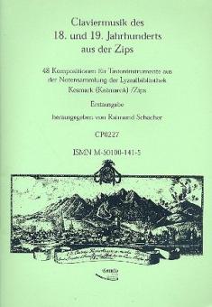 Claviermusik des 18. und 19. Jahrhunderts aus der Zips 