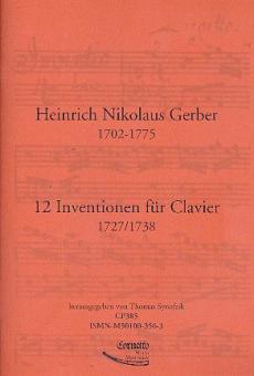 12 Inventionen für Clavier 