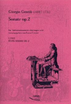 Sonate op. 2 