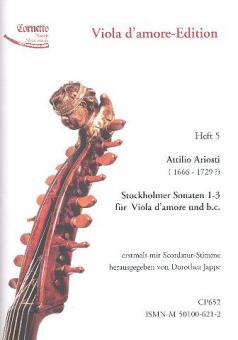 Stockholmer Sonaten 1-3 