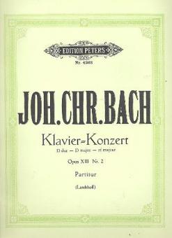 Cembalo Concerto in D Op. 13, No. 2 