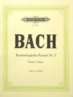 Concerto brandebourgeois No. 3 Sol majeur BWV 1048 