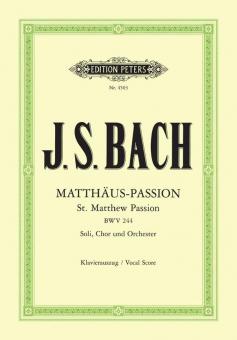 St. Matthew Passion BWV 244 