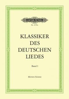 Classics of the German Lied Vol. 1 