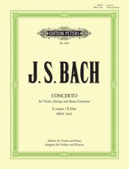 Concerto No. 2 in E BWV 1042 