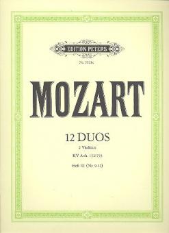 12 Duets K.Anh.152 Vol. 3 