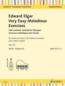 Exercises melodieux tres faciles op. 22 Standard