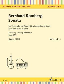 Sonata Mi mineur op. 38/1 Standard