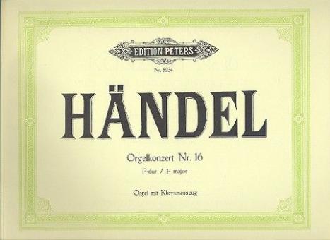Organ Concerto No. 16 in F 