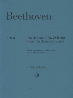 Piano Sonata no. 29 in B flat major Op. 106 