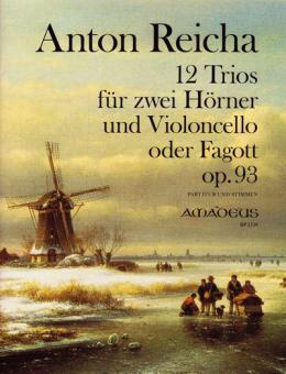 Douze trios op. 93 