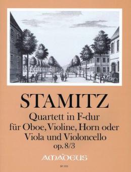 Quatuor en fa majeur op. 8/3 