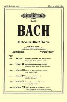 Motet No. 6 BWV 230 Lobet den Herrn (Praise the Lord) 