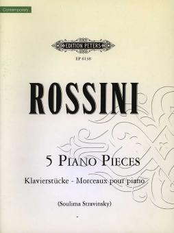 5 Morceaux pour piano 
