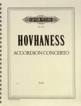 Concerto for Accordion Op. 174 