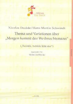 Thema und Variationen über Morgen kommt der Weihnachtsmann 