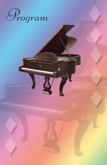 Recital Program #63 - 25 Pkg 