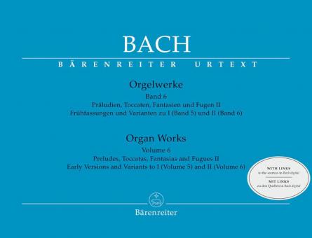 Œuvres pour orgue 6 : Préludes, Toccatas, Fantaisies et Fugues 2 Standard