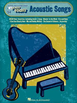 E-Z Play Today #54: Acoustic Songs 