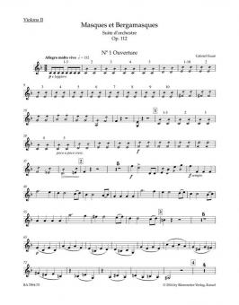 Masques et Bergamasques op. 112 N 185b 