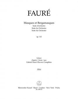 Masques et Bergamasques op. 112 N 185b 