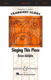 Singing This Piece 