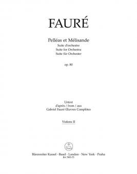 Pelléas et Mélisande op. 80 N 142b 