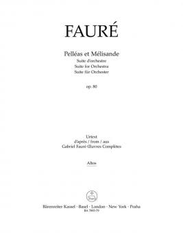 Pelléas et Mélisande op. 80 N 142b 