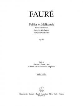 Pelléas et Mélisande op. 80 N 142b 