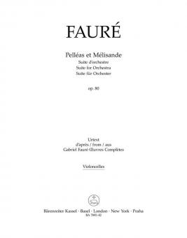 Pelléas et Mélisande op. 80 N 142b 