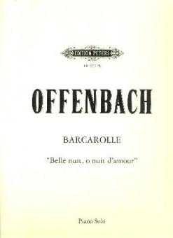 Barcarolle 