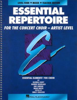 Essential Repertoire Artist Level Mixed Teacher 