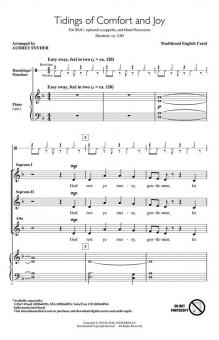 Tidings of Comfort and Joy Standard