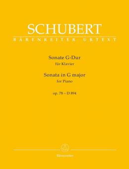 Sonate en sol majeur op. 78 D 894 Standard