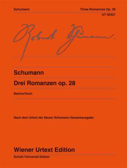 Trois romances op. 28 