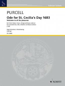 Ode for St. Cecilia's Day 1683 Standard