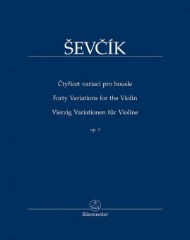 Quarante variations op. 3 Standard
