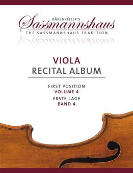Viola Recital Album, Volume 4 Standard