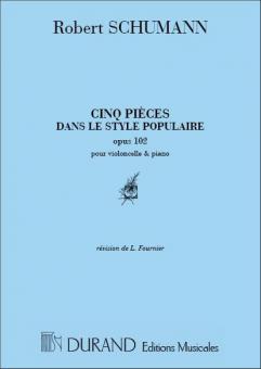 5 Pieces Dans Le Style Populaire op. 102 