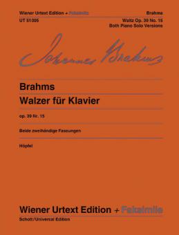Valse op. 39 n° 15 