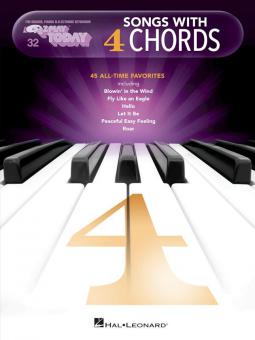 Songs with 4 Chords 