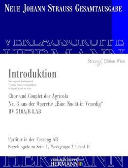 Eine Nacht in Venedig - Introduktion (Nr. 8) RV 510A/B-8.AB 