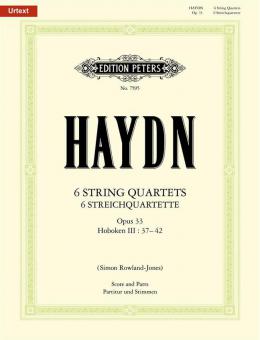 6 String Quartets Op. 33 Hob. III: 37-42 